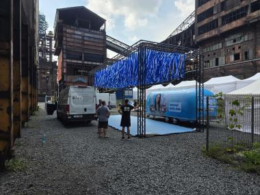Eventdeco_Sensodyne_Colors of Ostrava_event zone