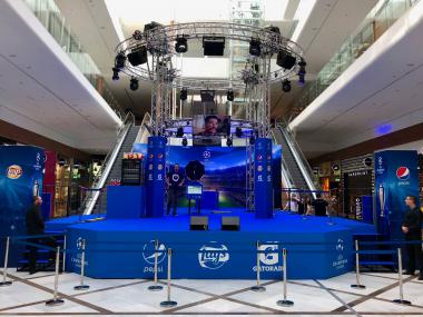 Eventdeco_pohár UEFA_výroba_dekorace_scénografie