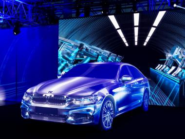 BMW - scénografie představení nové řady 5 | Event Deco