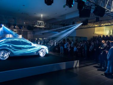 BMW - scénografie představení nové řady 5 | Event Deco