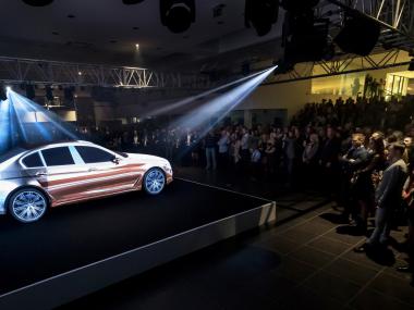 BMW - scénografie představení nové řady 5 | Event Deco