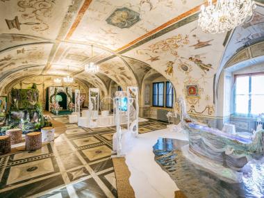 Prsten princezny- Martinicky palac-navrh a vyroba dekoraci