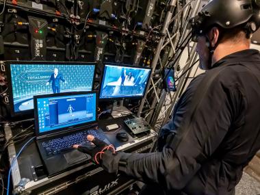 Motion capture-instalace-welcome